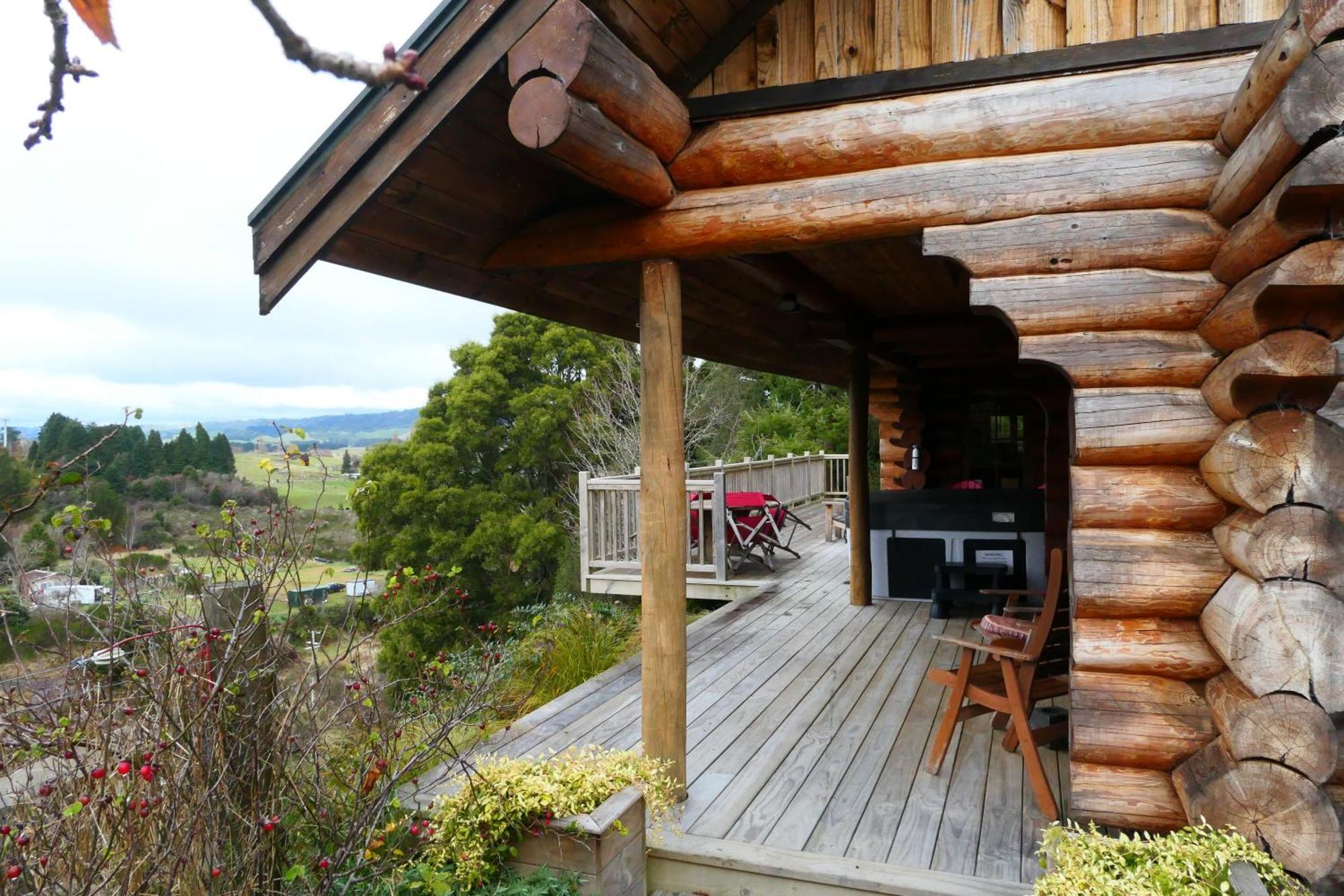 Ruapehu Log Lodge Raetihi Exterior photo